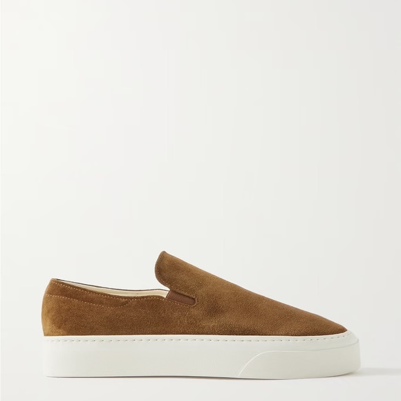 The Row Marie H Suede Sneakers 38.5 - Picture 2 of 4
